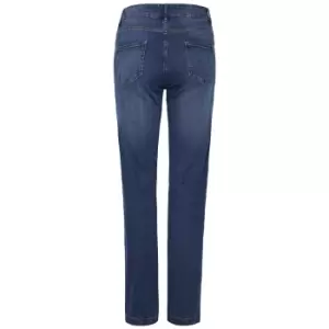 Image of AWDis So Denim Womens/Ladies Lara Skinny Fit Jeans (18R) (Black)