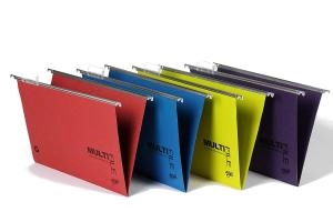 Image of Multifile Plus A4 Blue (Pack 10)