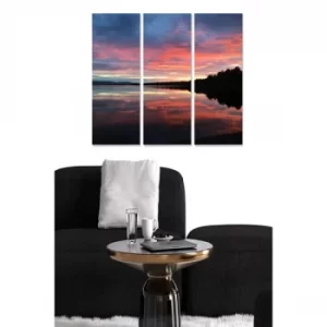 Image of MDF3814381 Multicolor Decorative MDF Painting (3 Pieces)