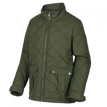 Image of Regatta Zion Quilted Jacket - Racing Green