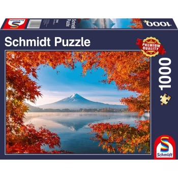 Image of Schmidt Fuji in Autumn Jigsaw Puzzle - 1000 Pieces