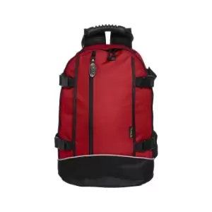 Image of Clique Contrast Backpack (One Size) (Red)