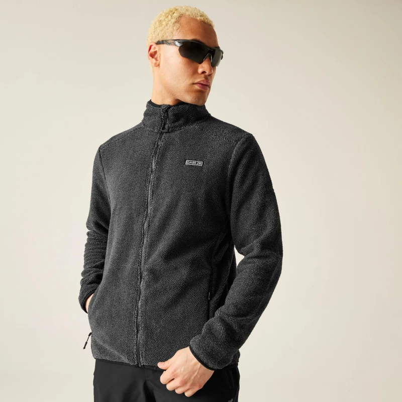 Image of Dare 2b Dare 2b Men Switch Out Lightweight Insulating Active Fleece in Jet Black Size: X-Large Jet Black XL Male 5063516175407