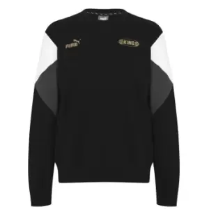 Image of Puma King Crew Sweater - Black