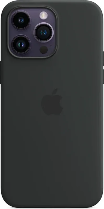 Image of Apple iPhone 14 Pro Max Silicone Case with MagSafe - Midnight