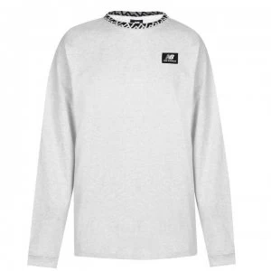Image of New Balance Long Sleeve T Shirt - White