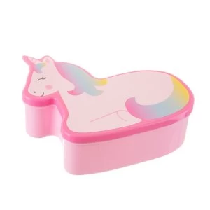 Image of Sass & Belle Betty The Rainbow Unicorn Shaped Lunch Box