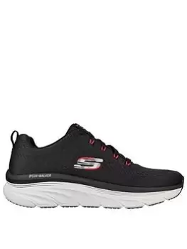 Image of Skechers Air-cooled Relaxed Fit Trainer, Black, Size 7, Men