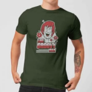 Image of Scooby Doo Like, Groovy Man Mens T-Shirt - Forest Green - S