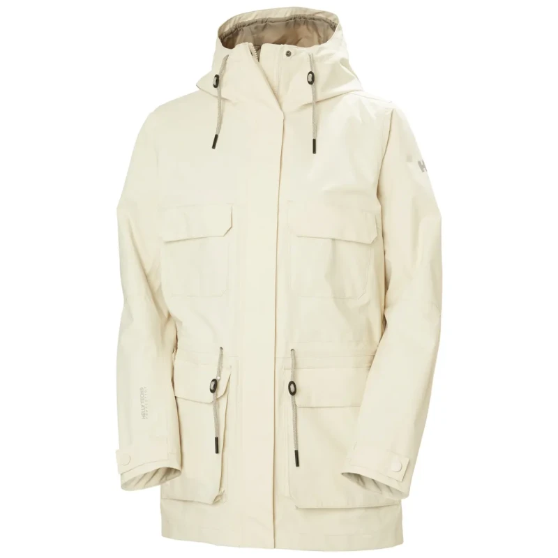 Image of Helly Hansen Womens waterproof jacket Helly Hansen Escape Utility Beige Female M