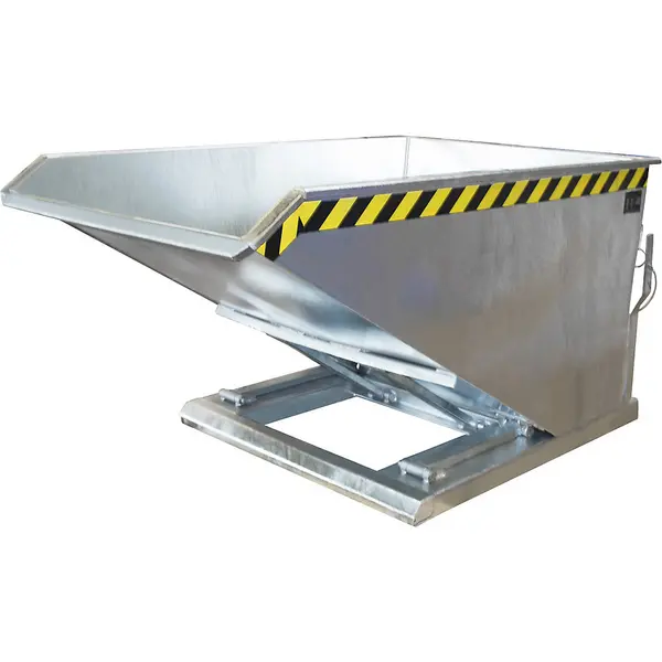 Image of eurokraft pro capacity 0.75 m³, capacity 0.75 m³, hot dip galvanised