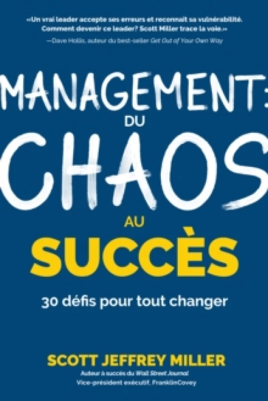 Image of Management: du chaos au succes : 30 defis pour tout changer Paperback / softback