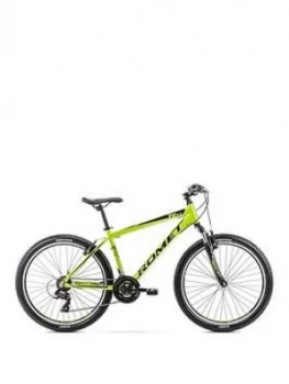 Image of Romet Rambler R6.0 Alloy Hardtail Mountain Bike 14 Frame Limone