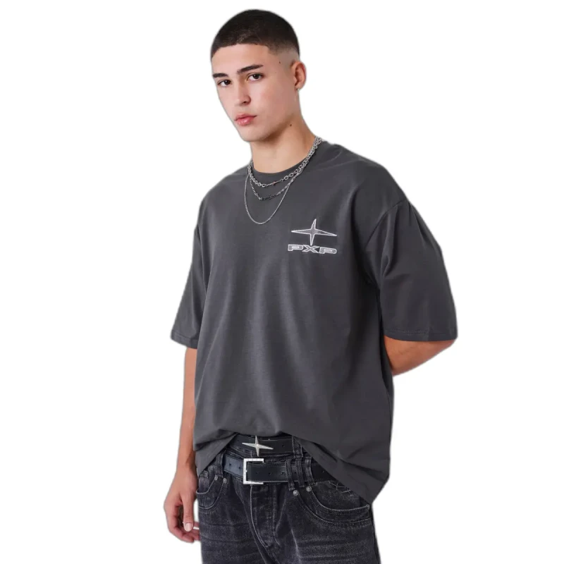 Image of Project X Paris T-Shirt Project X Paris UK Drip Gris Male L