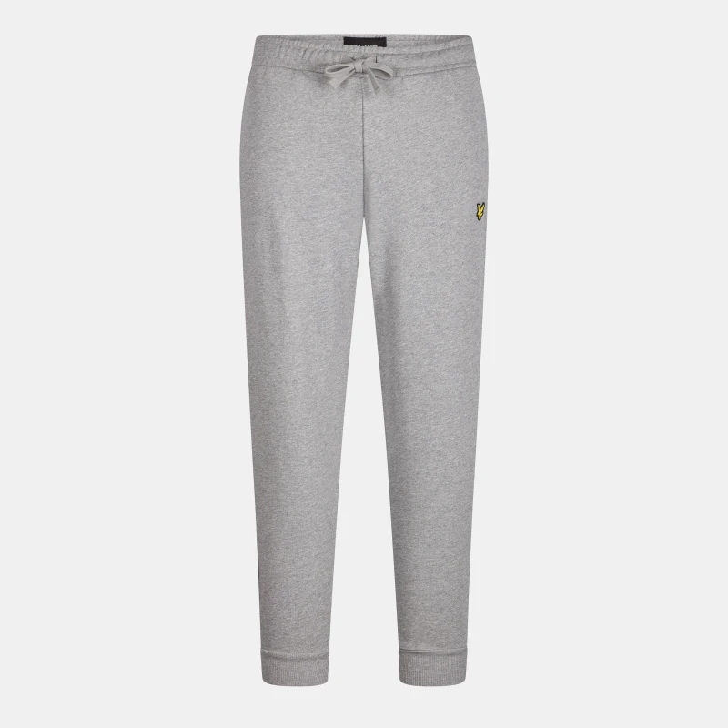 Image of Lyle and Scott Skinny Cuff Sweat Pants Mid Grey T28 male XL