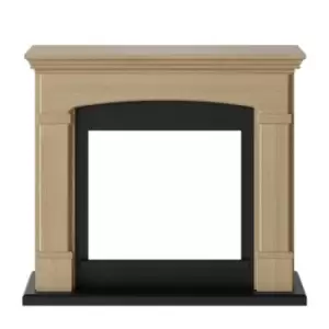 Image of Tagu Helmi Electric Fireplace - Natural Oak Mantel Only No Plug