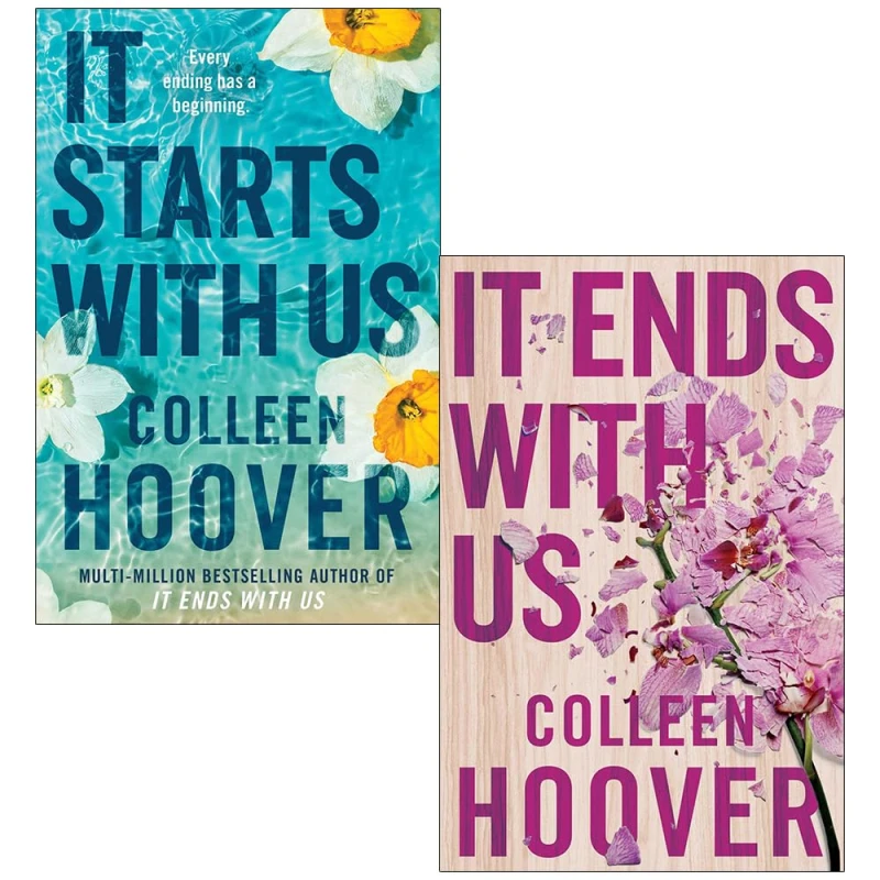 Image of Colleen Hoover It Starts With Us And It Ends With Us 2 Book Set For Romance Fans Colleen Hoover Books