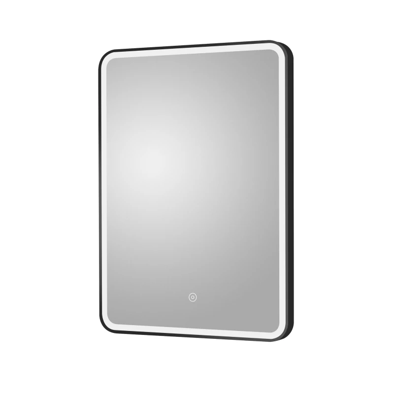 Image of Balterley LED Touch Sensor Mirror Demister Black 700x500mm Black