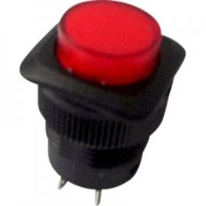 Image of SCI R13 508BL 05RT Pushbutton switch 250 V AC 1.5 A 1 x OffOn latch