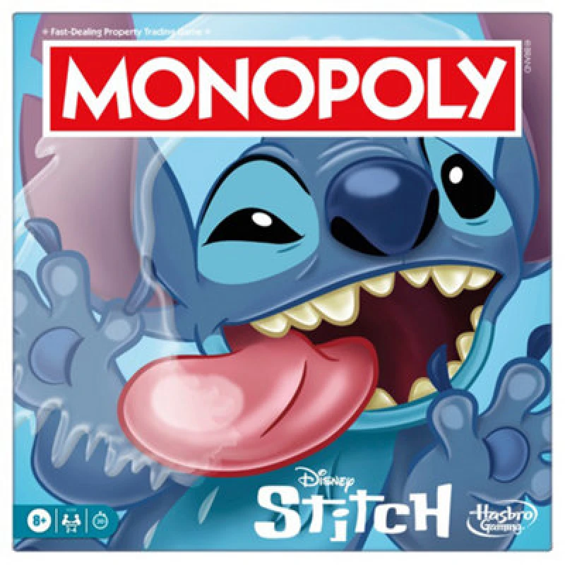 Image of Monopoly Disney Stitch Edition Board Game - English Version