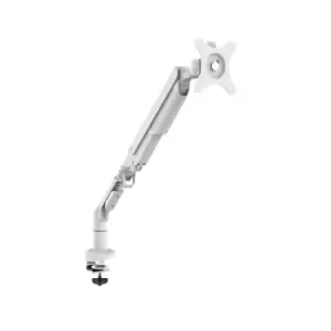 Image of Triton gas lift single monitor arm - white