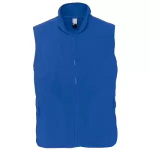 Image of SOLS Norway Unisex Anti-Pill Fleece Bodywarmer / Gilet (M) (Royal Blue)