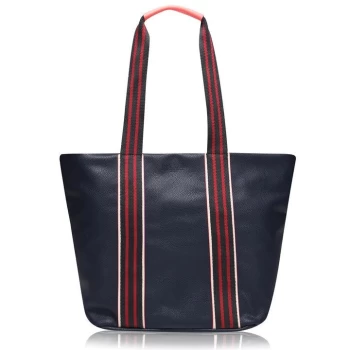 Image of Jack Wills Kinoulton PU Shopper Bag - Navy