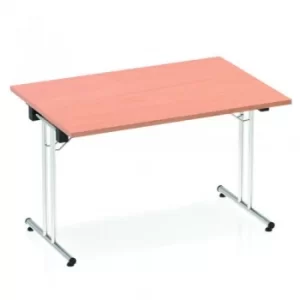 Image of Impulse 1200 Folding Rectangular Table Beech