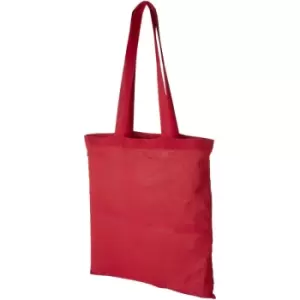 Image of Bullet Peru Cotton Tote (38 x 42 cm) (Red) - Red