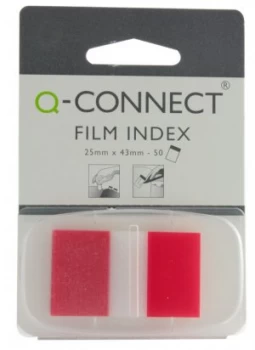 Image of Q Connect Page Marker 1" 50 Shts Red