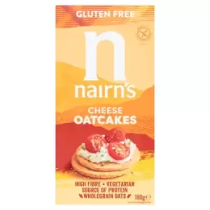 Image of Nairn's Gluten Free Cheese Oatcakes, 180g
