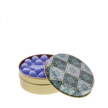 Image of Teal Squares with Lavender Soap
