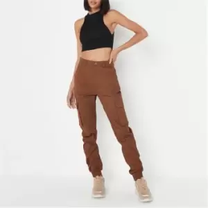 Image of Missguided Basic Cargo Trouser - Brown