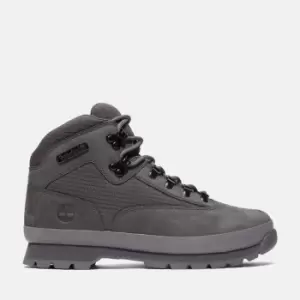 Image of Timberland Euro Hiker Chukka For Men In Grey Dark Grey, Size 7