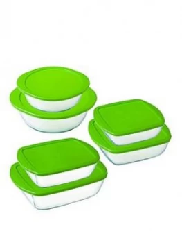 Image of Pyrex 12 Piece Cook And Storage Set
