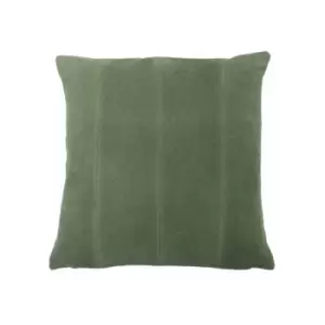 Image of Furn Jagger Corduroy 100% Cotton Cushion Cover, Sage, 45 x 45 Cm