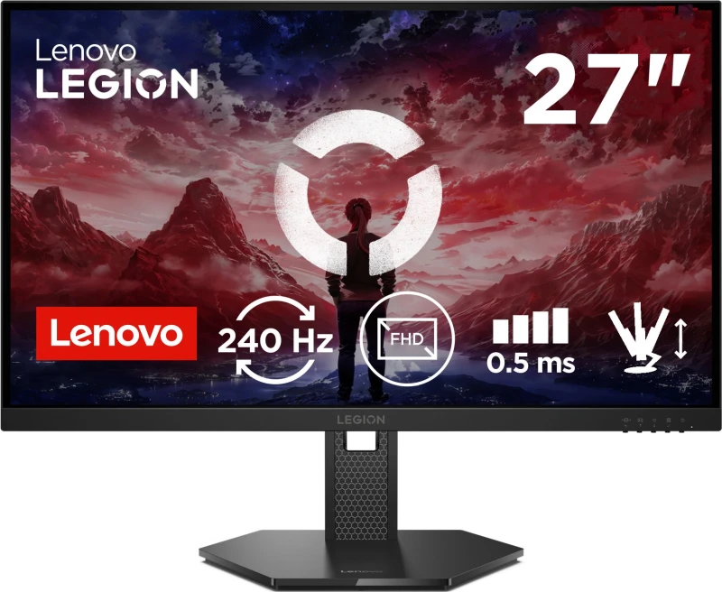 Image of Lenovo Legion 27-10 computer monitor 68.6cm (27") 1920 x 1080 pixels Full HD LED Black 68C5GAC4UK
