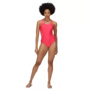 Image of Regatta Womens Active Quick Drying Scoop Neck Swimsuit 10 - Bust 34' (86cm)