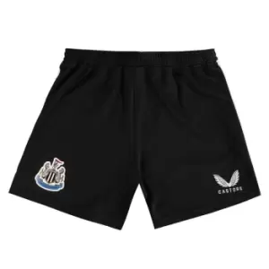 Image of Castore Newcastle United Home Shorts 2021 2022 Junior - Black