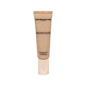 Image of Dermacol Longwear Cover New Generation Foundation and Concealer Beige 30ml