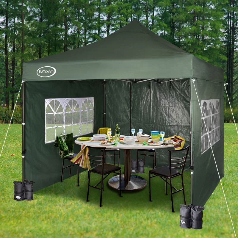 Image of MCC DIRECT Mcc Direct - maximus Heavy Duty Gazebo 3x3m Pop Up Commercial Gazebo Market Stall Marquee ws green GZ3110
