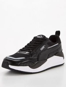 Image of Puma X-Ray 2 Square - Black/White, Size 6, Men