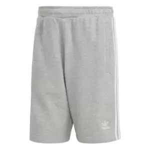 Image of Adidas Originals 3-Stripe Shorts, Grey, Male, Shorts, IA6354