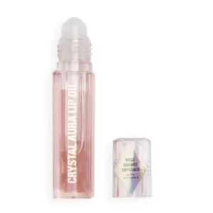Image of Makeup Revolution Crystal Aura Lip Oil Rose Quartz