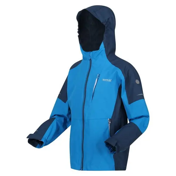 Image of Regatta Junior Calderdale II Waterproof Jacket - Indigo Blue/Blue Wing 13yrs