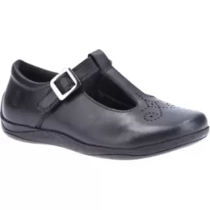 Image of Hush Puppies Girls Eliza Junior Leather School Shoes UK Size 1 (EU 33)