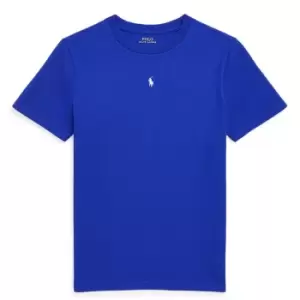 Image of Polo Ralph Lauren Polo Ralph Lauren Centre Logo T-Shirt Junior Boys - Blue