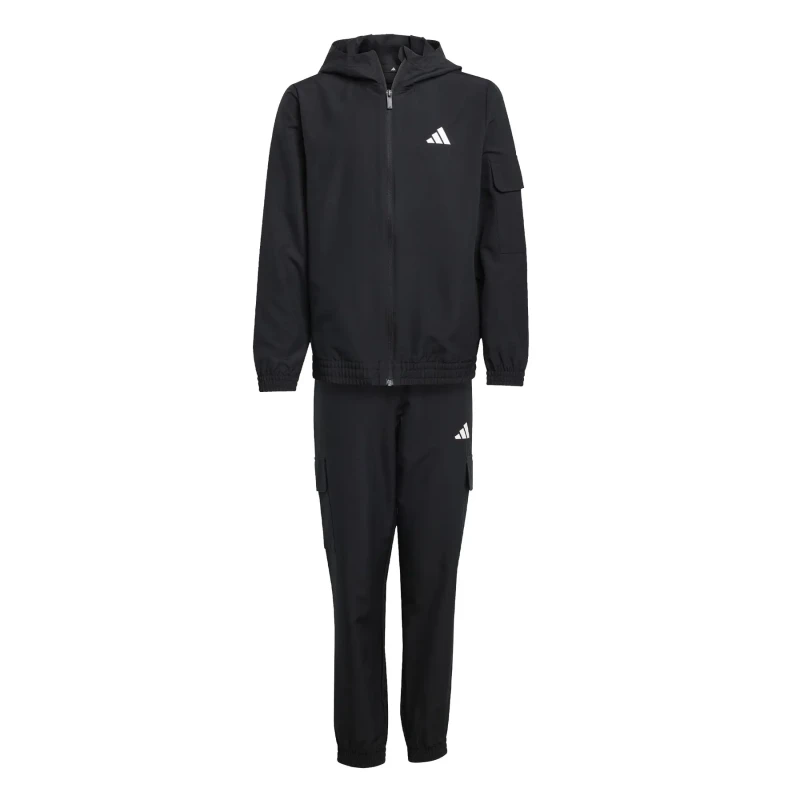 Image of Adidas Children's tracksuit adidas Woven Noir Unisex 7/8 years