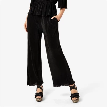 Image of Biba Plisse Trousers - Black