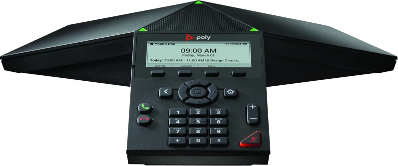 Image of HP Poly Trio 8300 IP Conference Phone and PoE-enabled GSA/TAA 849A2AA#AC3